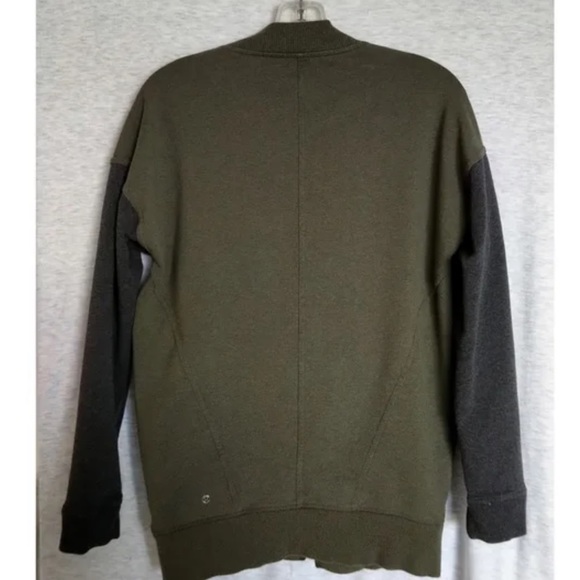 Lululemon Mula Bundle Wrap - Heathered Fatigue Green / Heathered Dark Grey - Picture 7 of 8